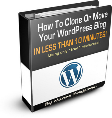 Product picture New! How To Clone Or Move Your Wordpress Blog With MRR+BONUS